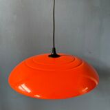 Vintage orange pendant lamp