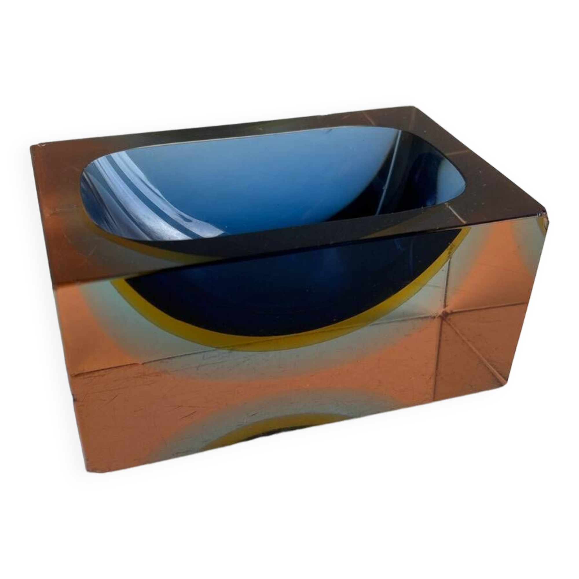 Flavio Poli Sommerso murano pocket tray