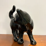 Black ceramic cat 60s