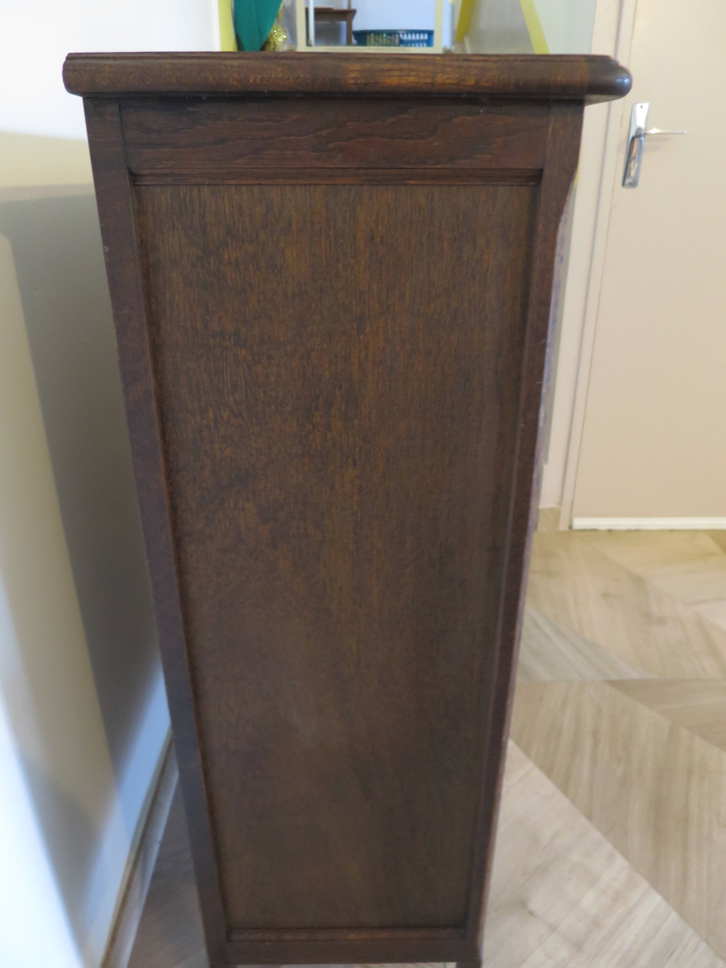 Beautiful oak Bibus - 3 levels - Louis XV style