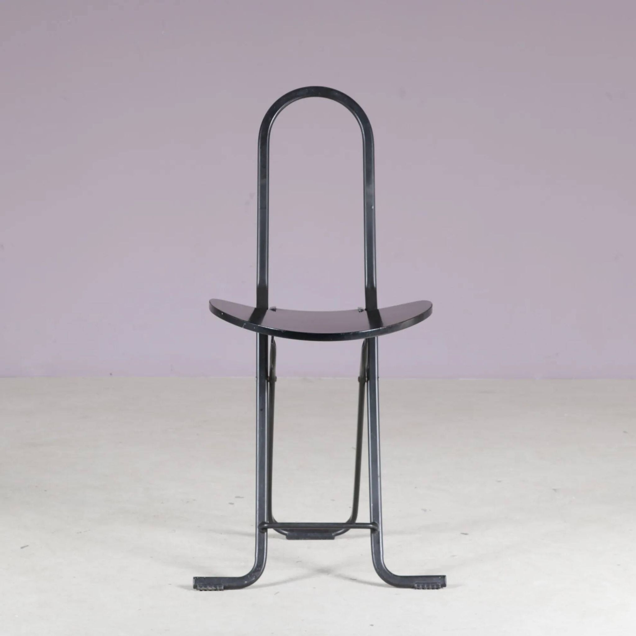 1980s “Dafne” folding chair by Gastone Rinaldi for FlyLine, Italy
