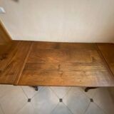 Old table with extension
