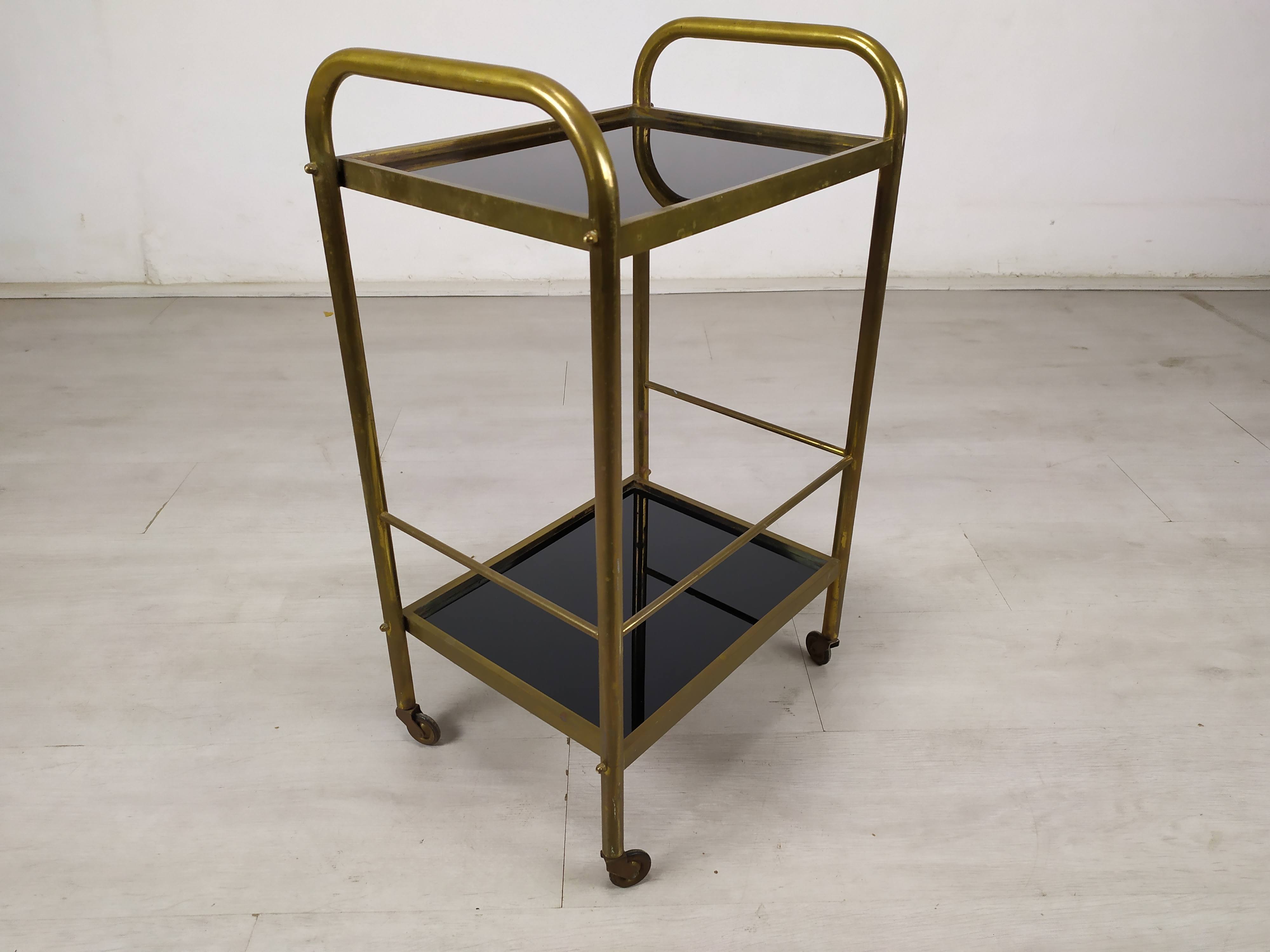 Vintage brass rolling service