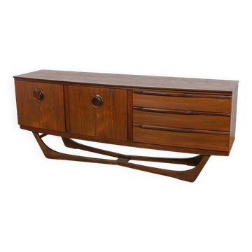 Mid-Century Teak Sideboard by Beautility, United Kingdom, 1960s