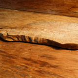Rough wood cutting board