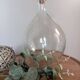 Dame-Jeanne, vintage carboy 6 liters transparent blown glass