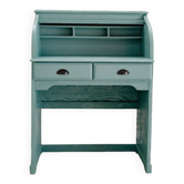 School curtain desk