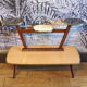 Vintage plant holder table in formica