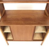 Scandinavian teak bookcase, Bertil Fridhagen, Bodafors, Sweden, 1960