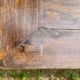 Console en bois de Huali, XXème siècle