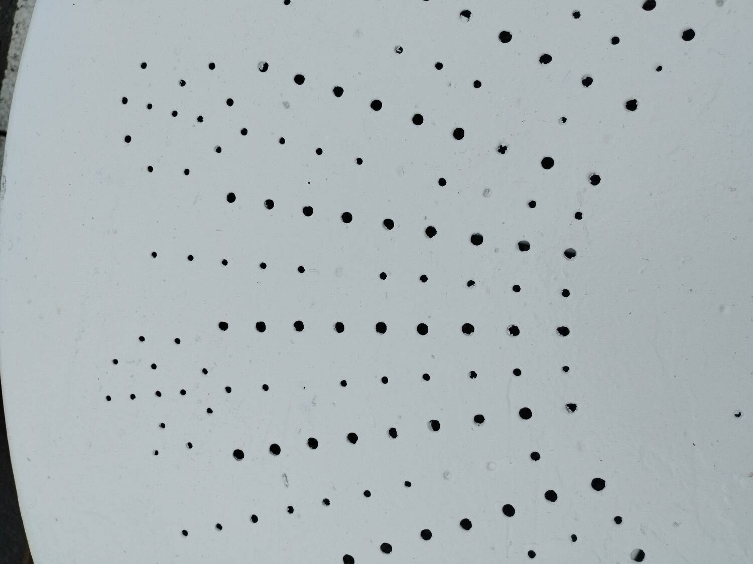 Antique garden furniture in vintage iron