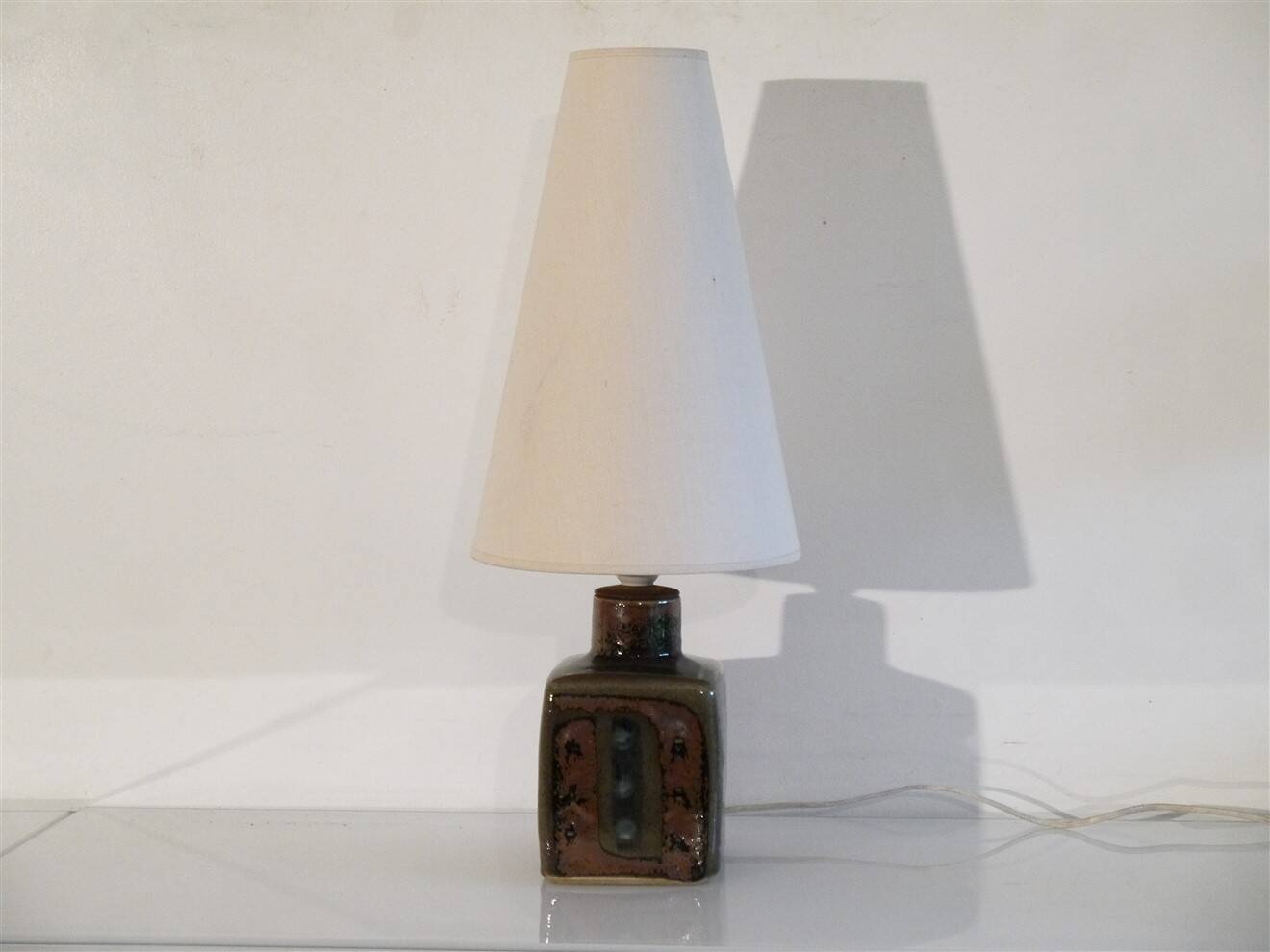 Ceramic lamp by Carl Harry Stalhane, Sweden 1960