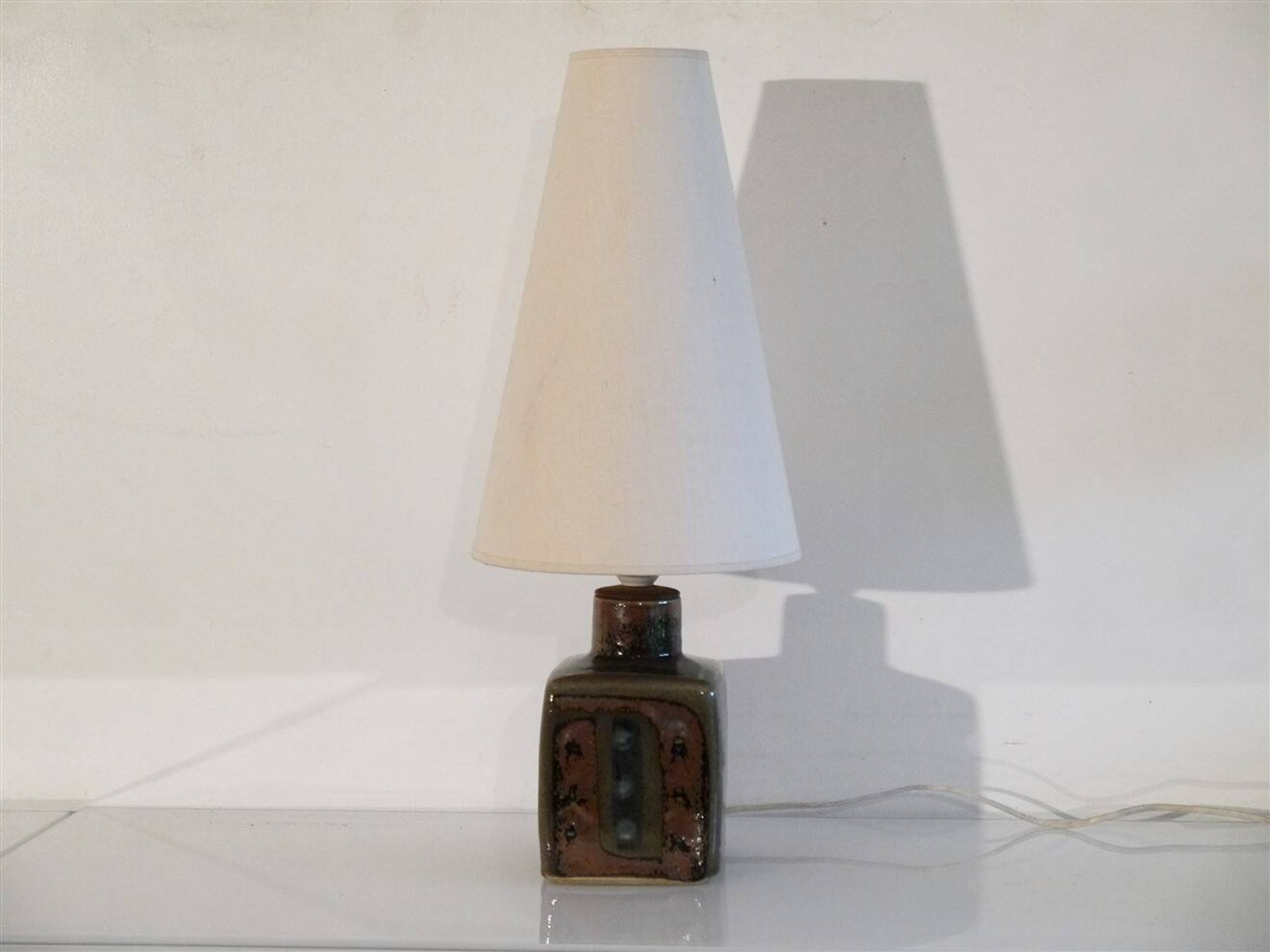 Ceramic lamp by Carl Harry Stalhane, Sweden 1960