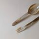Horn serving cutlery