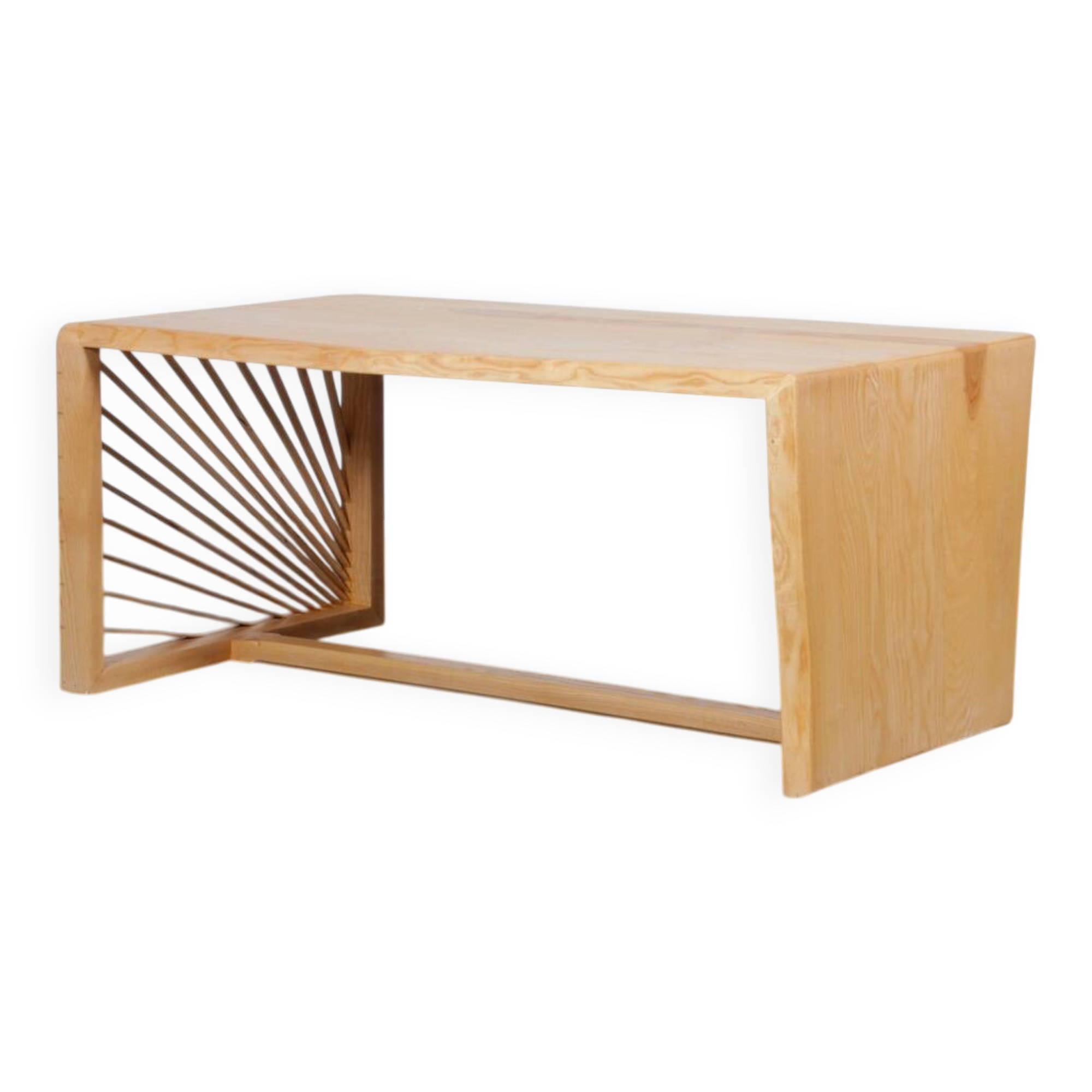 Wooden coffee table from the 2000s