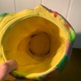 Multicolored Trunk Vase Vallauris Circa 1960 Vintage