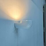 Pafo wall sconces from the Italian space age mid-century in ceramic by Ernesto Gismondi for Artemide, 1970s, set of 2.