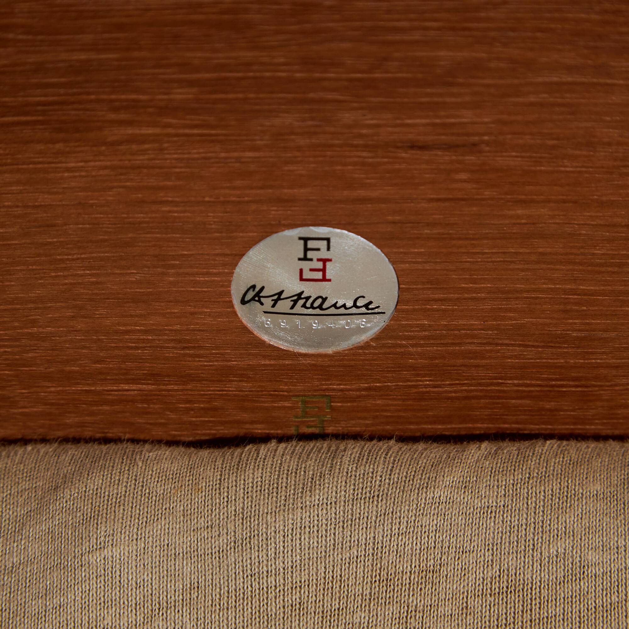 Senator Leather Sofa Set by Ole Wanscher for France & Søn, 1960s, Set of 3 (MK10221)