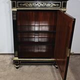 Meuble d’appui en poirier noirci, époque Napoléon III, milieu XIXème