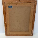 Table camellia mirror frame