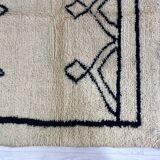 Handmade Moroccan Berber carpet 252 x 155 CM