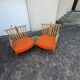 Robert guillerme & jacques chambron fan bench