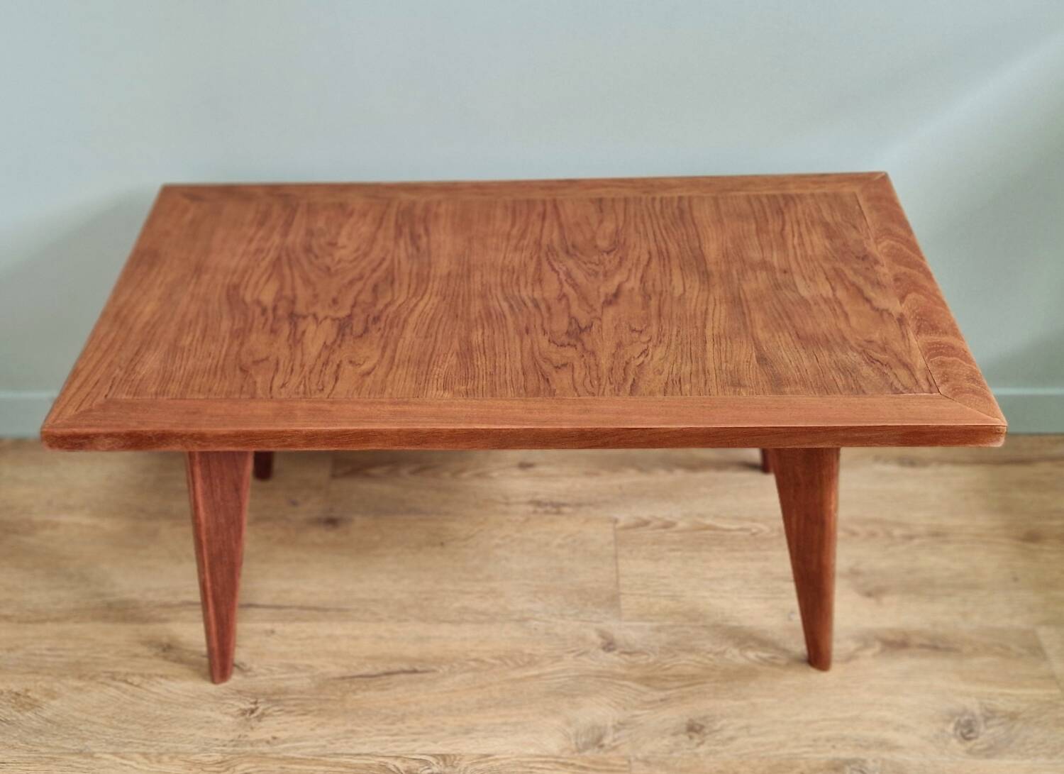 Scandinavian style coffee table from the 50s in rosewood