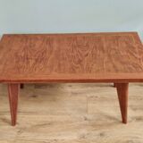 Table basse style scandinave années 50 palissandre