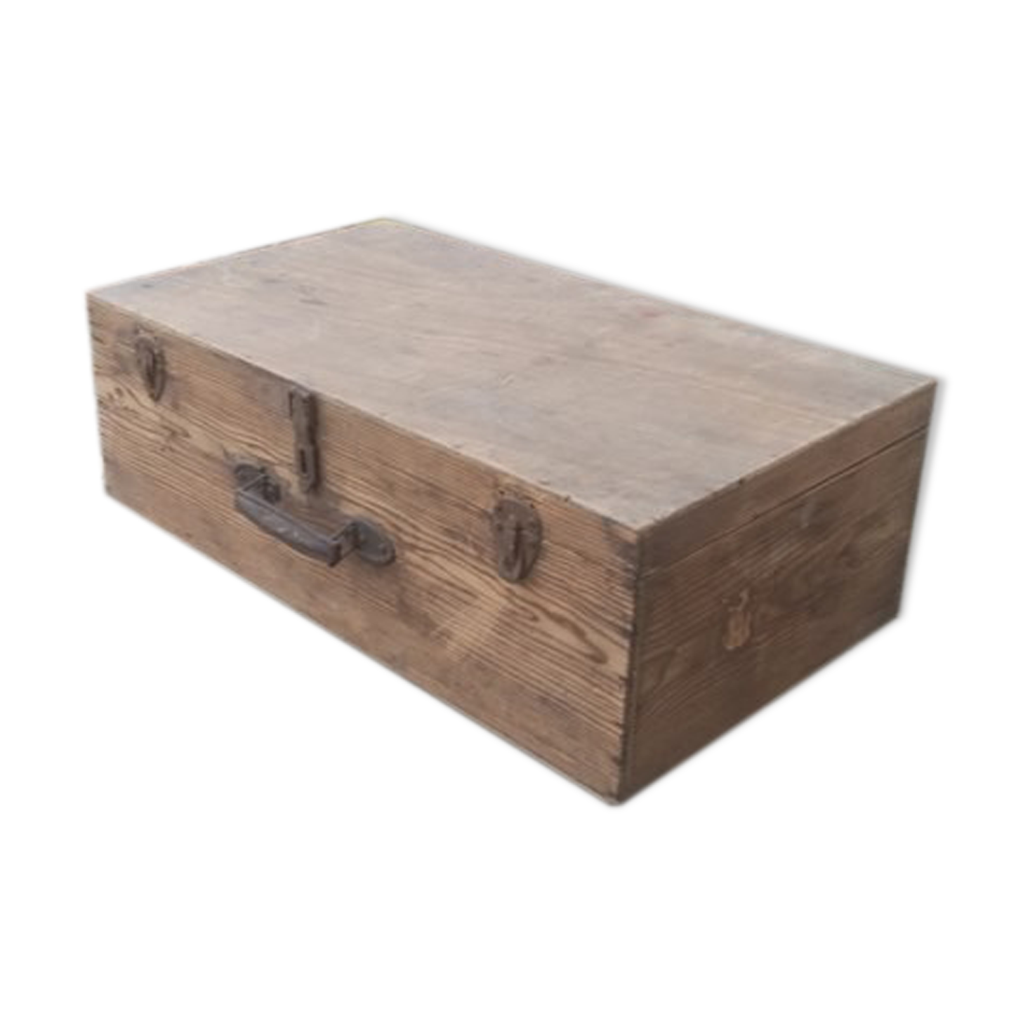 Wooden suitcase, trunk