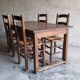 Table de ferme vintage
