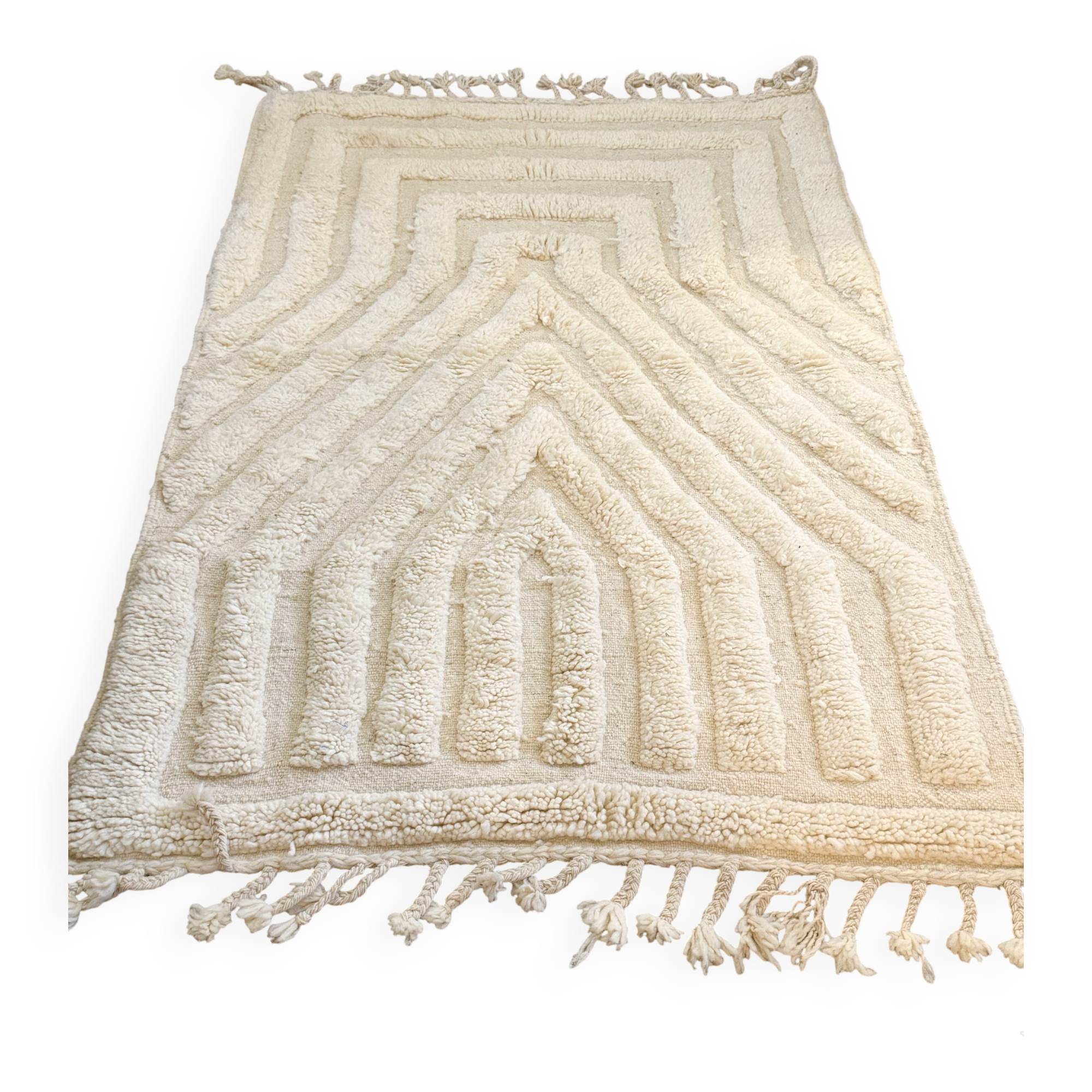 Berber wool rug