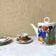 Coffee maker and ceramic coffee cup Villeroy and Boch Acapulco vintage 70s