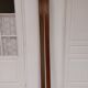 Paire de skis anciens en bois pour déco vintage - 196 cm
