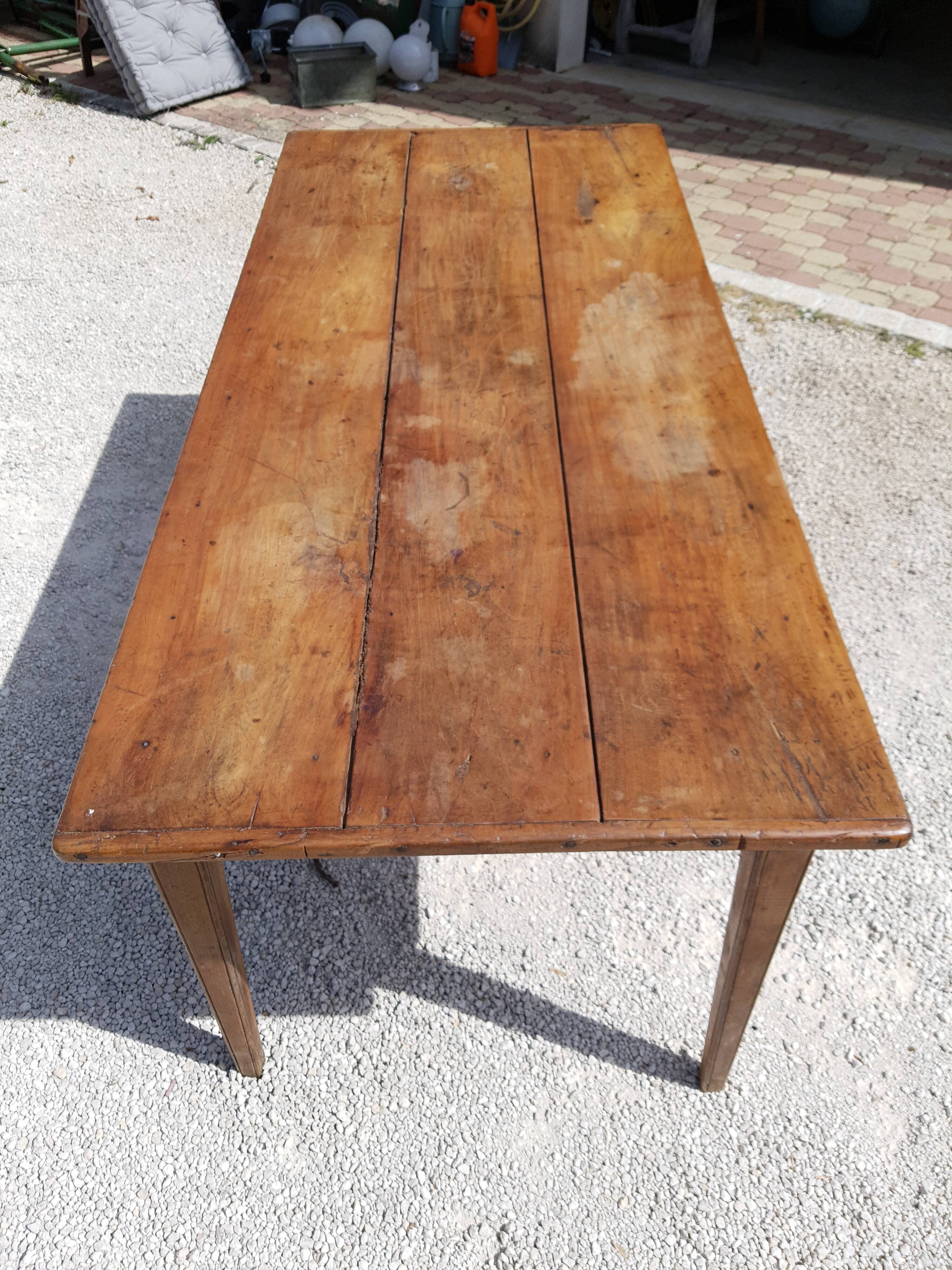 Old farm table