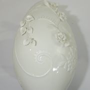 Vase porcelaine barbotine /vintage