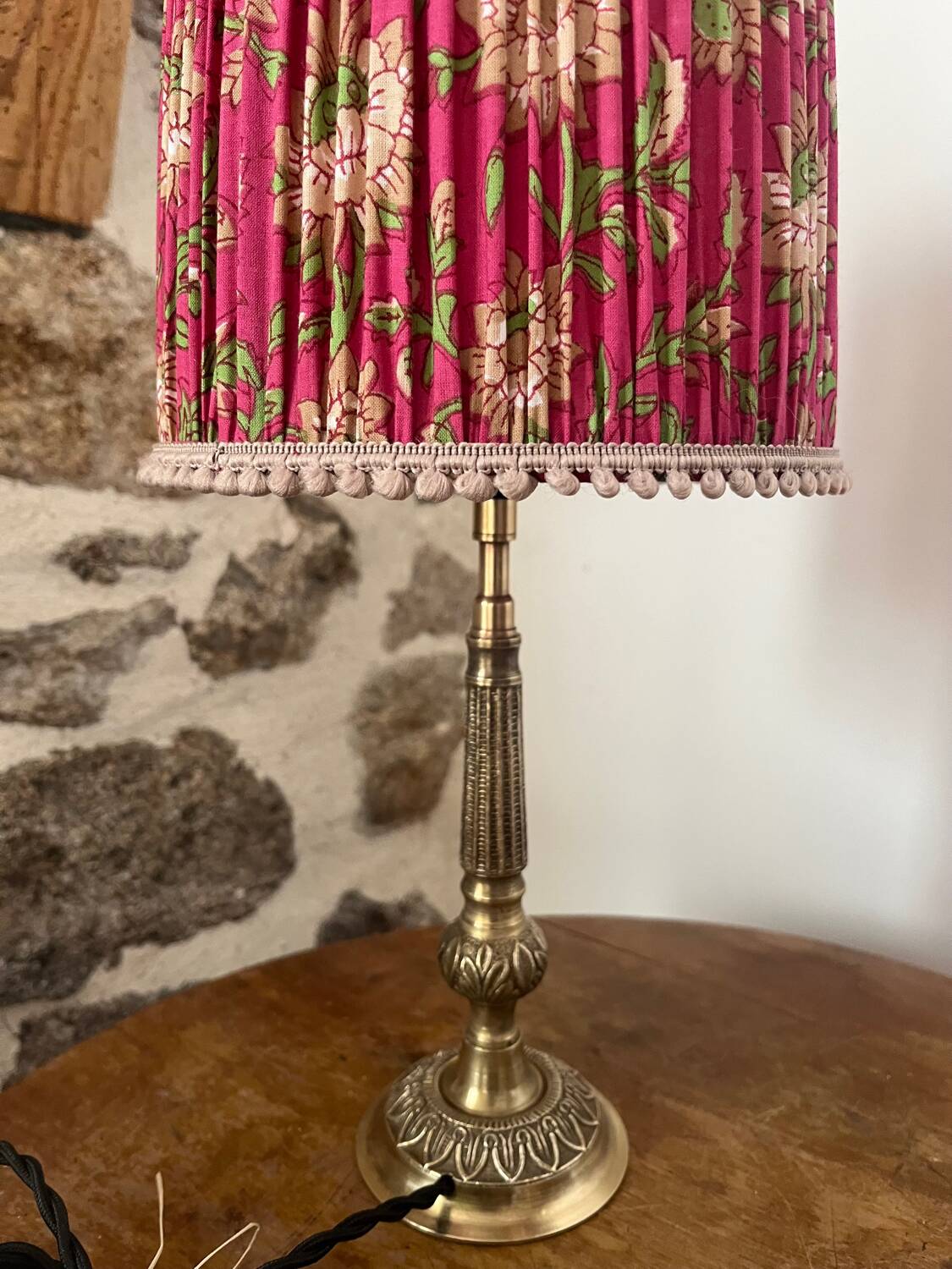 Renovated antique lamp