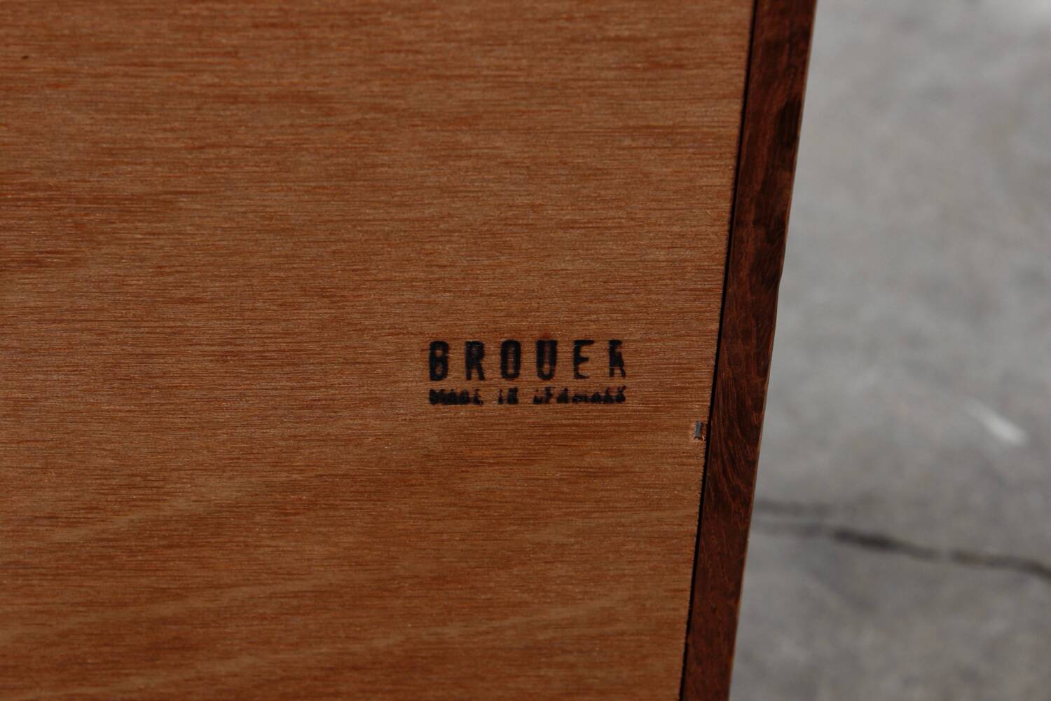 Teak Sideboard BROUER Vintage Kommode Anrichte 60er 70er danish