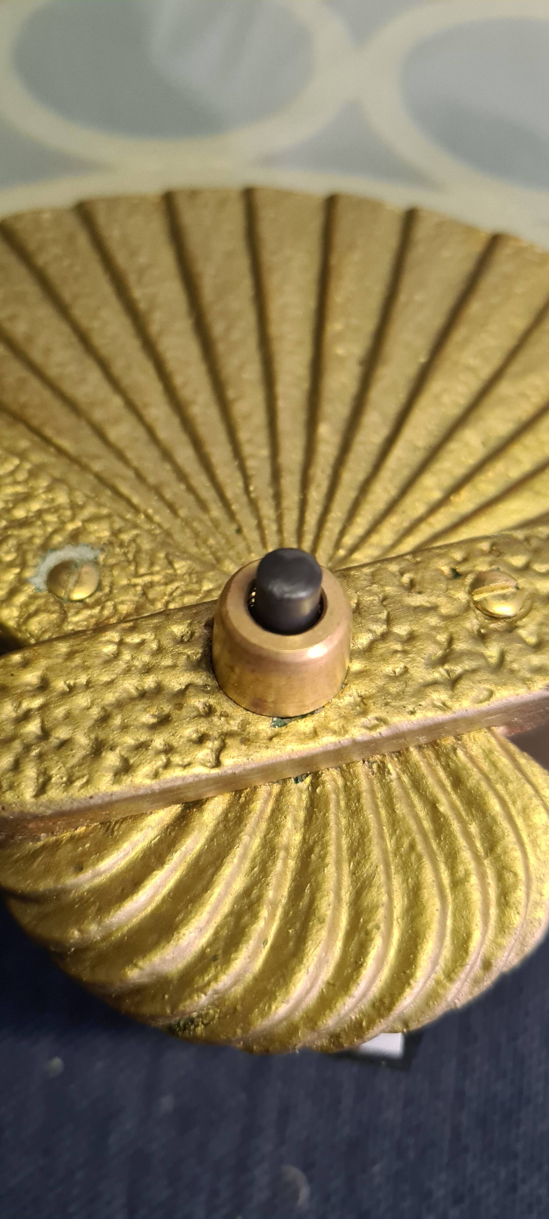 Large artdeco wall light