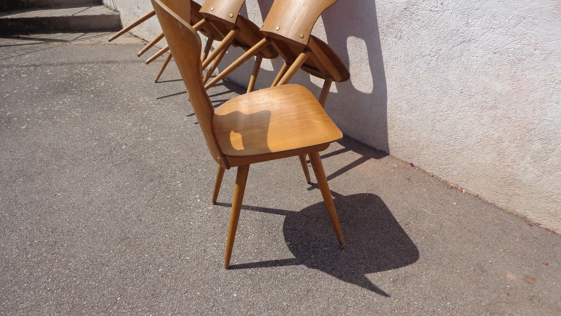 Set de chaises Baumann gentiane