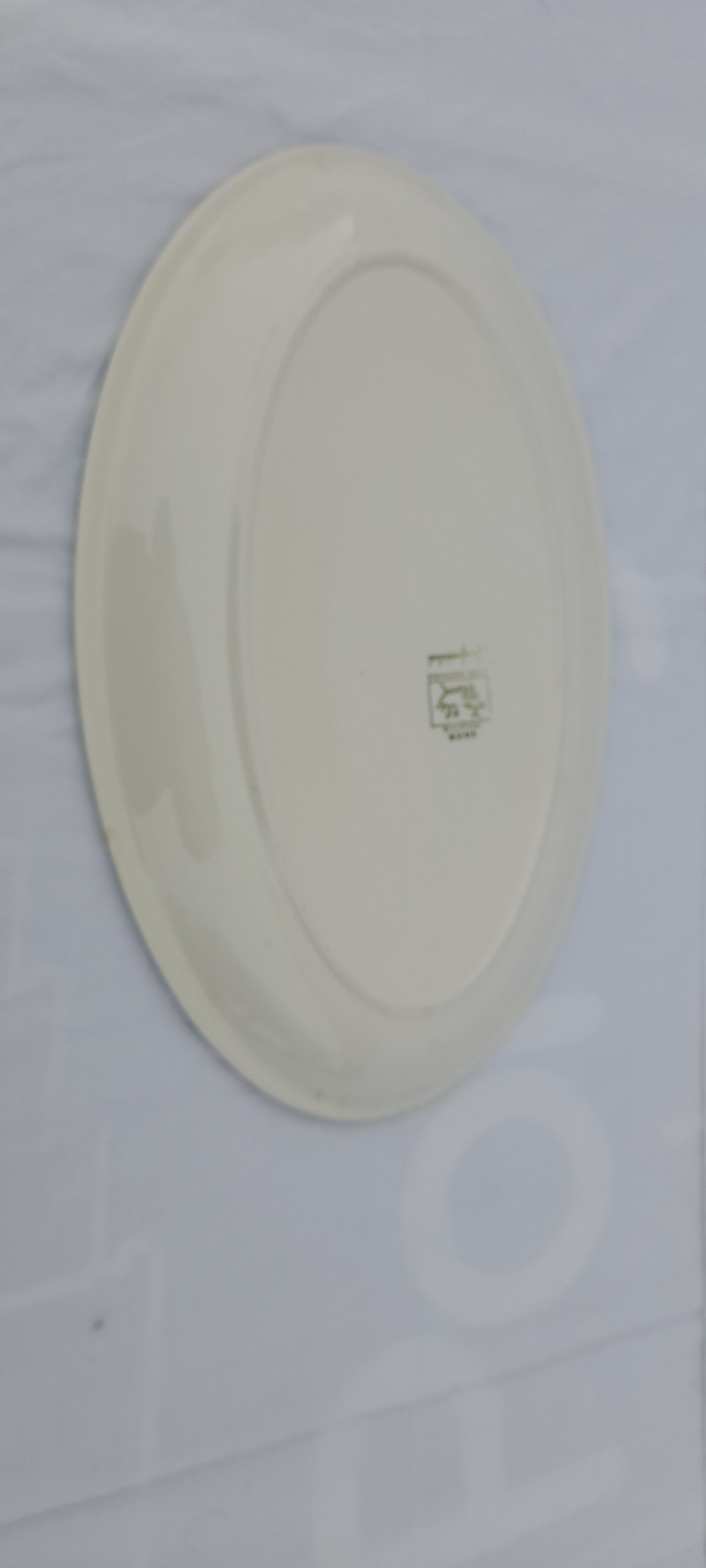 Oval earthenware dish Boch Belgium in the mood L 36 cm