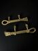 Valenti XL bronze rope knot door handles, Spain, 1980s