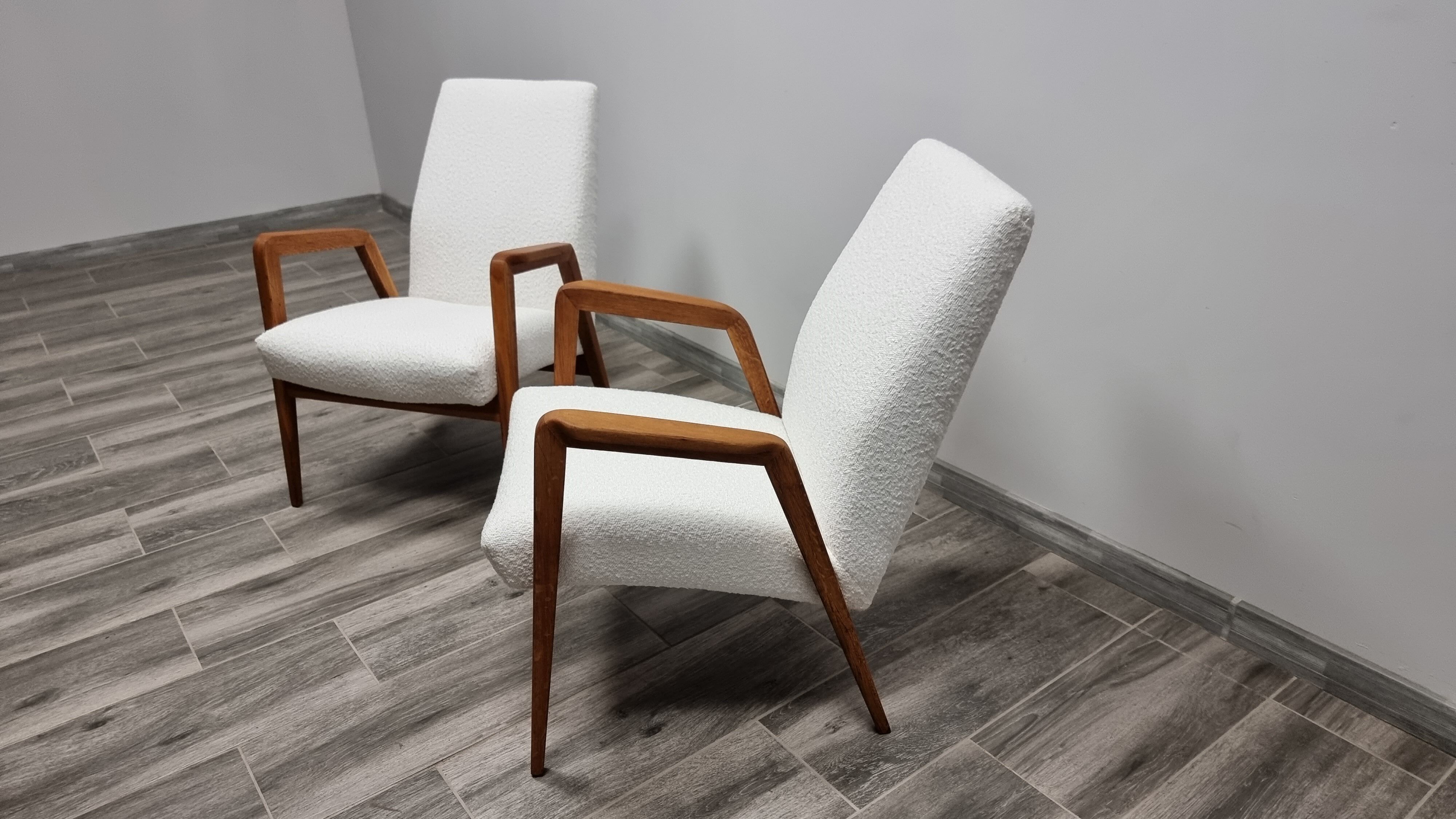 Pair of armchairs by Jan Vanek