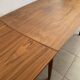 Vintage Danish dining table from the 60s extendable teak