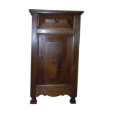 Retro oak bedside table