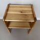 80s pine bedside table