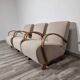 Armchairs from Jindrich Halabala, 1940s, Set of 3