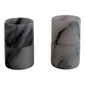 Stone napkin rings