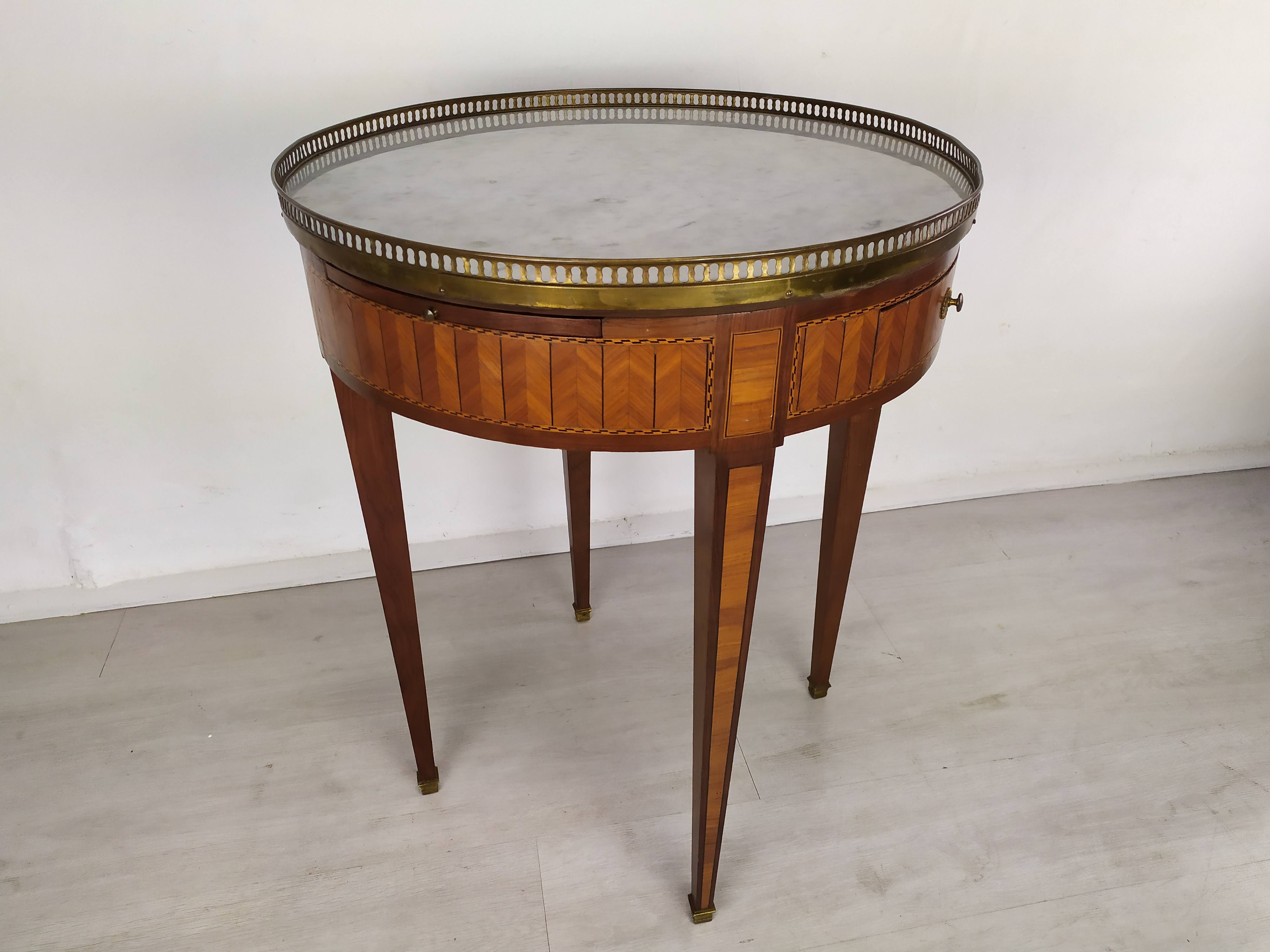 Louis XVI hot water bottle table