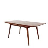 extendable vintage dining table by Louis van Teeffelen for Wébé