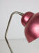 Lampe de table rouge du milieu du siècle, années 1960